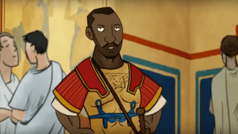 centurione nero esercito romano