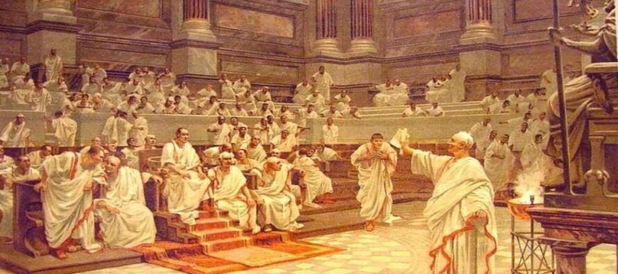 La congiura di Catilina. Attentato a Roma