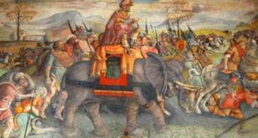 La battaglia della Trebbia. Annibale sconfigge i romani