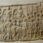 saluto romano bassorilievo