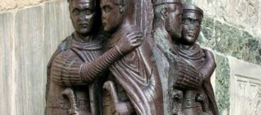 La tetrarchia: il governo dei quattro ideato da Diocleziano