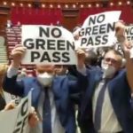 Protesta GreenPass Fratelli d'Italia