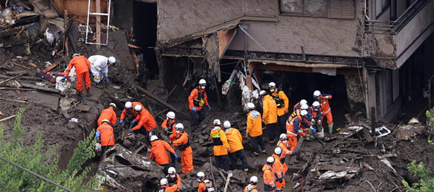 Giappone: Atami, salgono a 10 i morti in valanga di fango