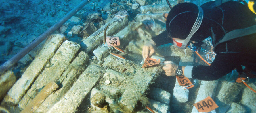 Il relitto della nave romana dell’isola di Mal di Ventre