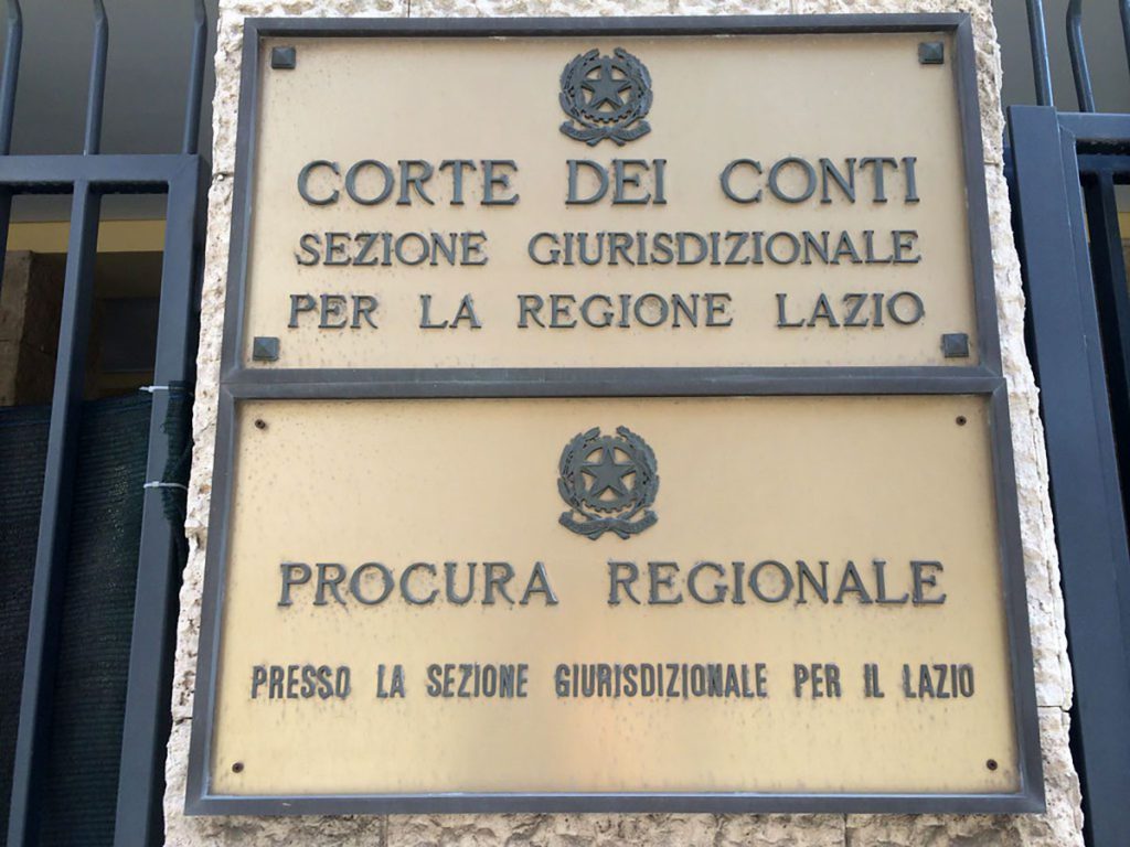 Corte dei Conti sede Lazio