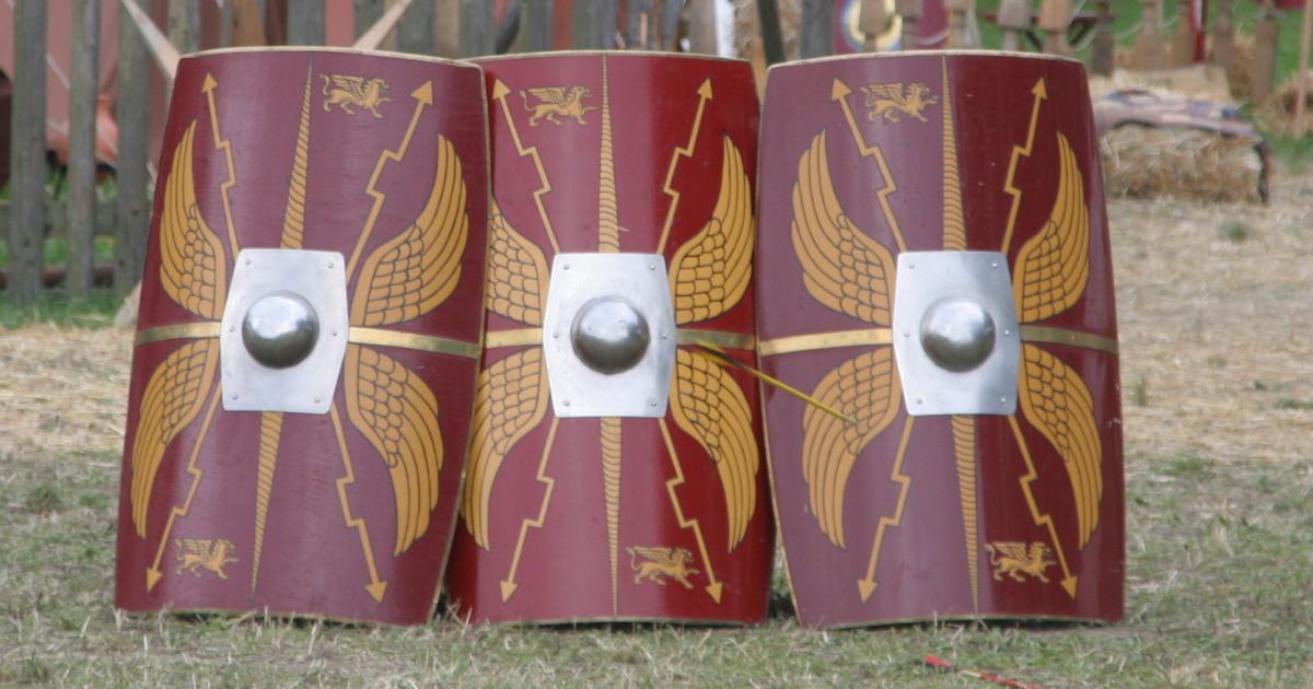 Toppa Ricamata Con Scudo Di Roma Italia – Ferro Stiro – Poliestere – 2×3 Pollici – E-Patches & Crests