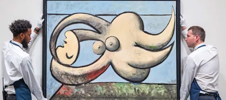 Femme nue couchée Picasso