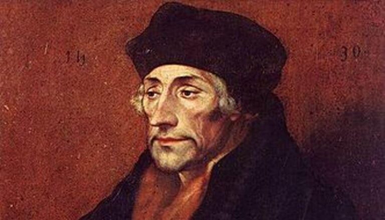 Erasmo da Rotterdam. Teologo e filosofo olandese