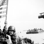 Battaglia di Guam bandiera americana
