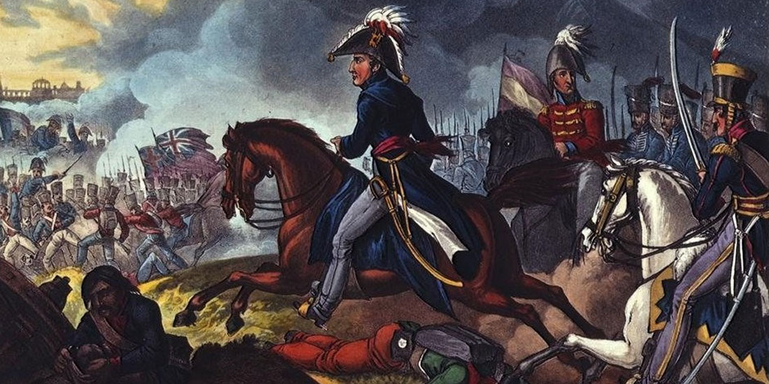 wellington Il generale Wellington alla battaglia di Salamanca.