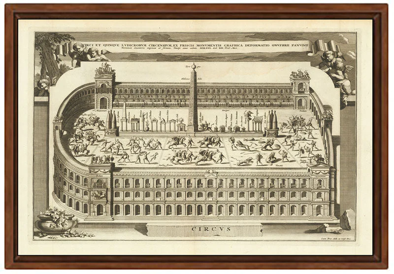 Circo Massimo di Roma. Circi et Quinque Ludicrorum Circcensium