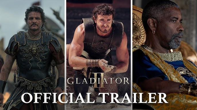 Trailer del Gladiatore 2. Recensione ed errori storici