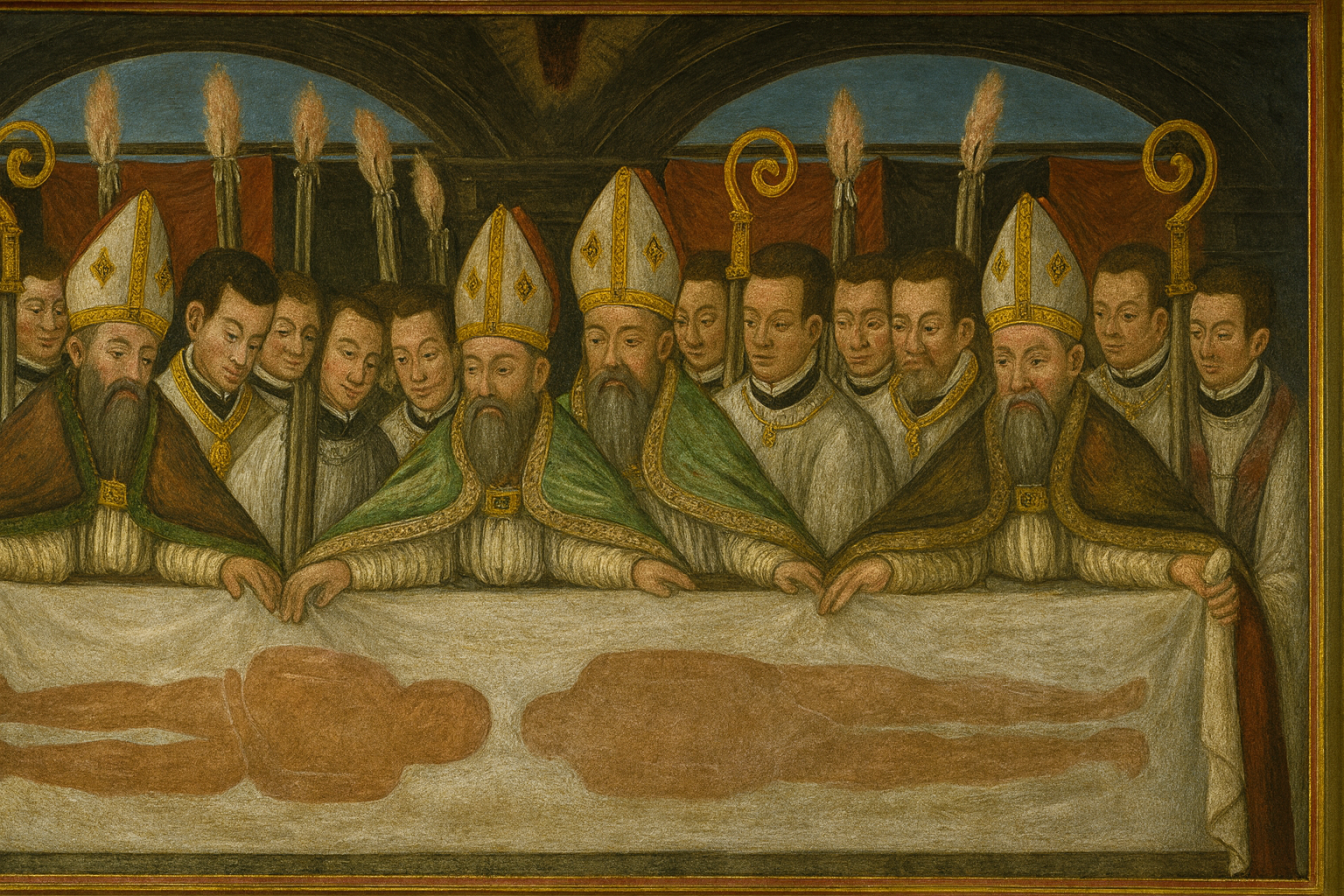 Studio Sindone falso medievale