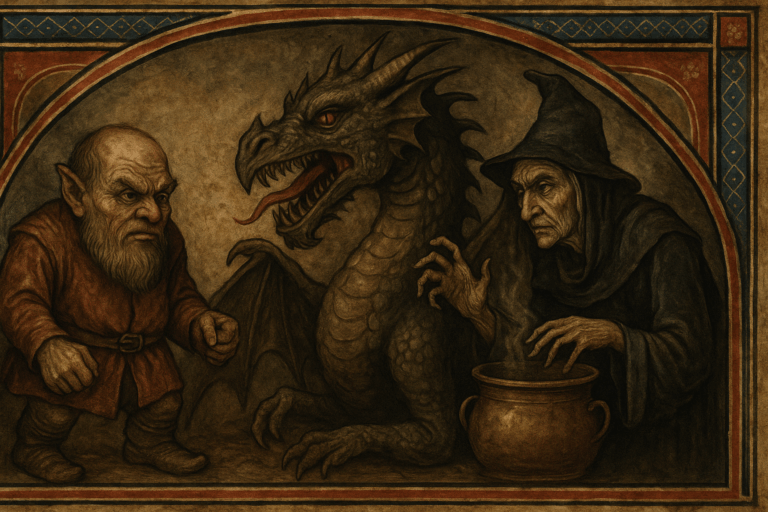 Significato Nascosto Fiabe Medievali: Analisi Draghi, Nani, Streghe.