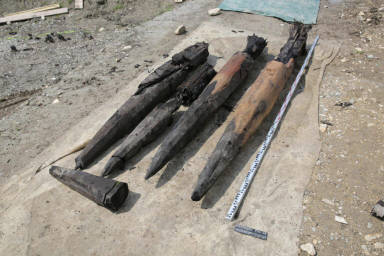 Svizzera. Ad Aegerten riemerge un antico ponte romano, capolavoro d’ingegneria dell’epoca.