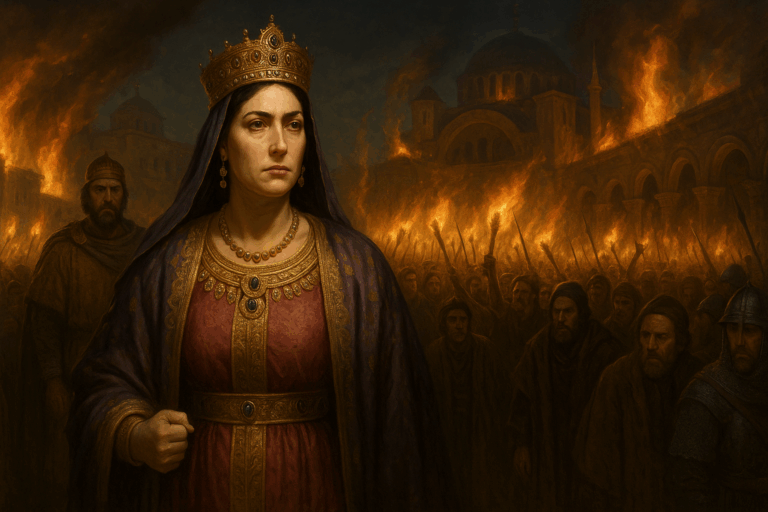 Teodora e la rivolta di Nika: la donna che salvò Costantinopoli dal collasso