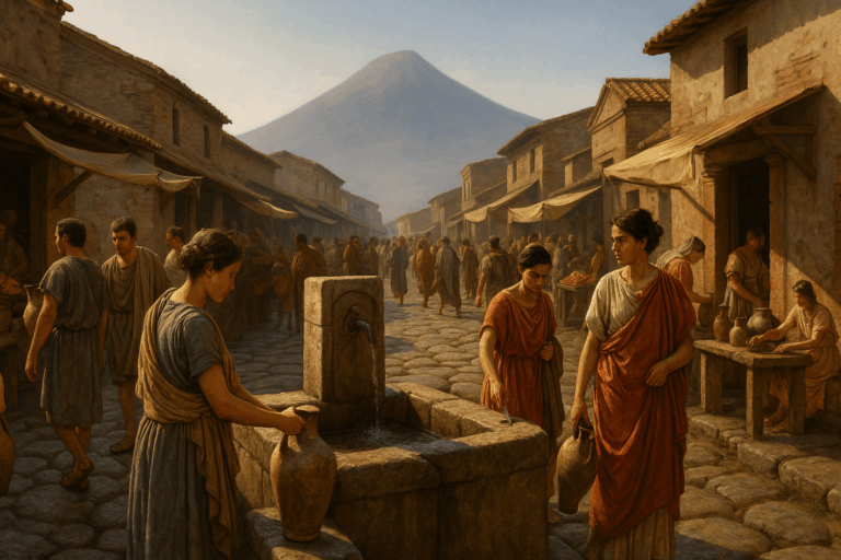 Come vivevano i pompeiani? la vita quotidiana a Pompei