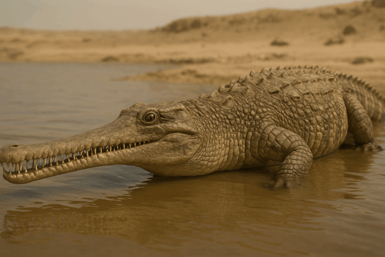 Wadisuchus kassabi: il più antico coccodrillo Dyrosauridae scoperto in Egitto