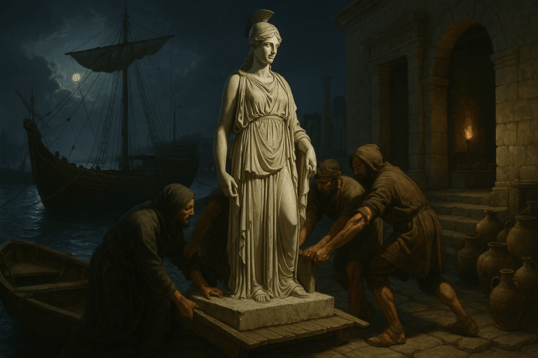 Il Mercato nero delle opere d’arte: storia del traffico illecito nell’antichità.