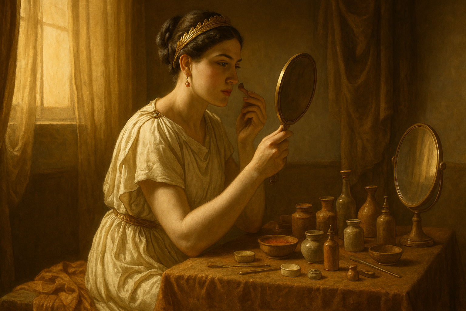 Make-up da imperatrice i segreti della bellezza romana