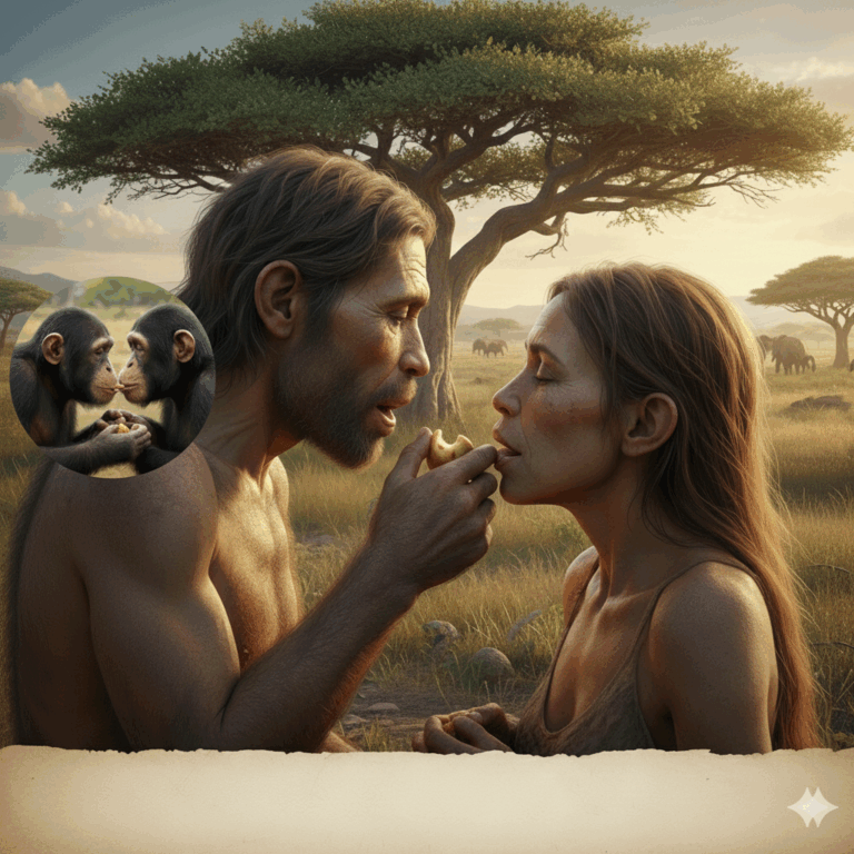 Il bacio tra primati risale a 21 Milioni di anni fa, dice studio