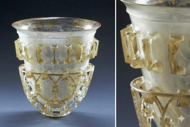 Marchi di fabbrica romani scoperti su coppe Diatreta: le firme dei vetrai antichi