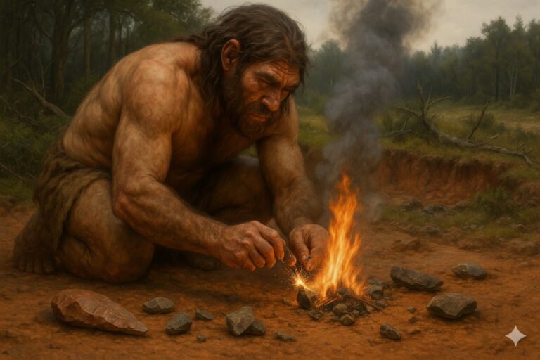 Fuoco controllato: prove umane di 400.000 anni fa cambiano la Preistoria