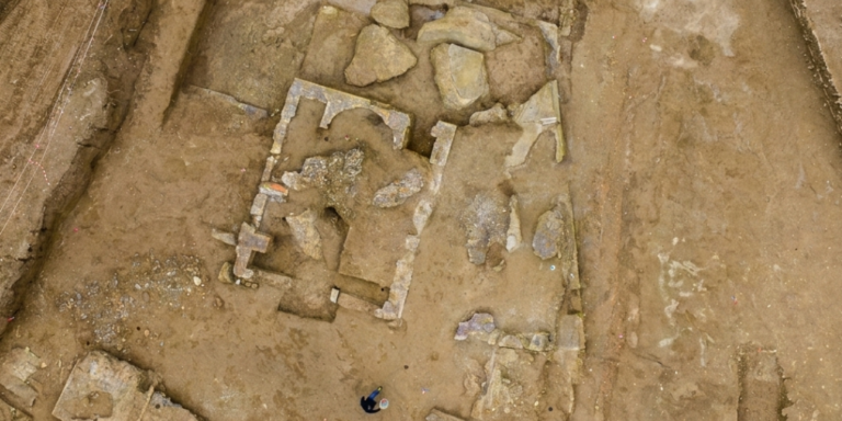 Roma, affreschi e colombari scoperti nella Necropoli Ostiense