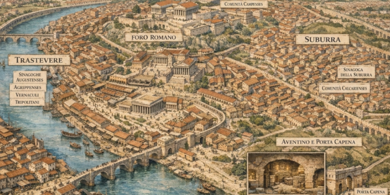 I quartieri Ebraici nell’antica Roma. Come erano organizzati?