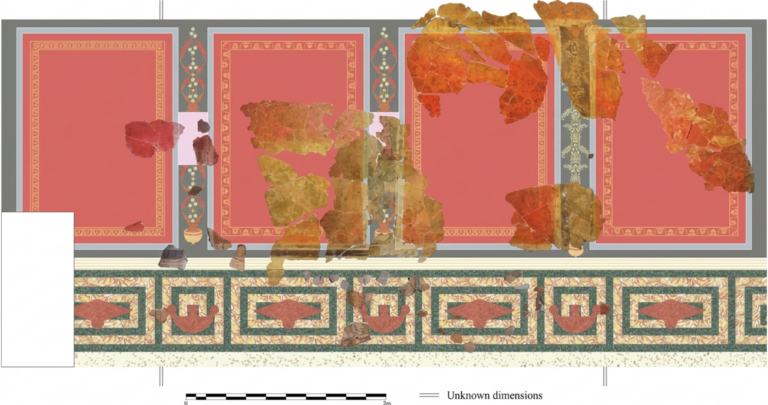 L’antica arte muraria di Roma rivela la formula per salvare il Cinabro