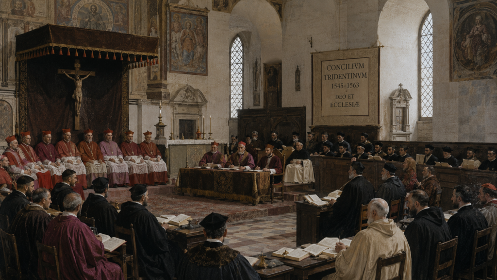 4 - Scripta Manent Italia Il Concilio di Trento (1545-1563), cuore della Controriforma cattolica in risposta alla Riforma Protestante