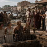 Sacrificio umano nell'antica Roma: due coppie di stranieri sepolte vive nel Foro Boario davanti a magistrati romani e cittadini