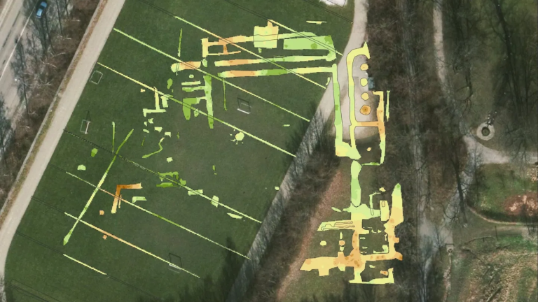 Il convento medievale nascosto sotto il campo da calcio